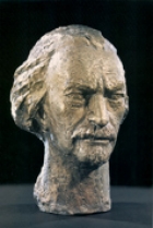 Ignacy J. Paderewski - brąz 45 cm, 1993. Autor:  Jerzy Sobociński