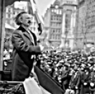 Ignacy J. Paderewski przemawia w Nowym Jorku
