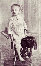 Ignacy Jan Paderewski jako dziecko