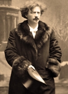 Ignacy Jan Paderewski w stroju zimowym