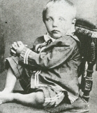 Ignacy Jan Paderewski w wieku 2 lat