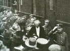 Powitanie Ignacego Paderewskiego na Dworcu Głównym w Warszawie 2 stycznia 1919